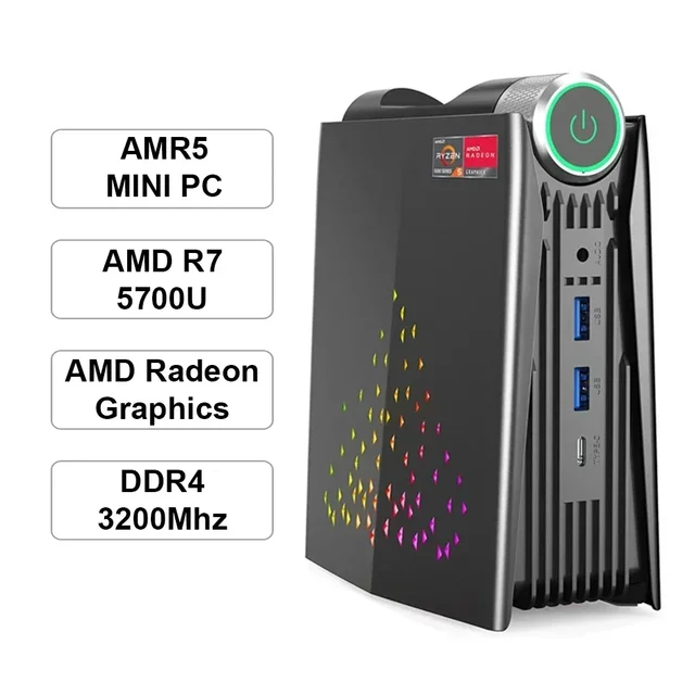 AMD Ryzen 9 7940HS 780M R7 7735HS 680M Chatreey AM08 Mini PC
