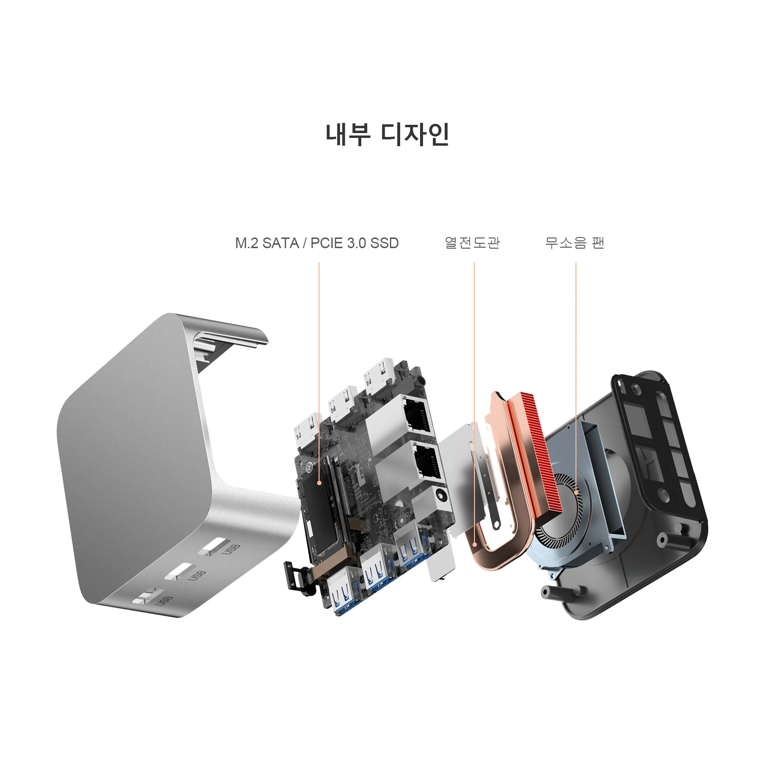 Chatreey T8 미니 PC는 M.2 SATA/PCIe 3.0 SSD를 지원합니다. 다양한 하드 드라이브 모델과 호환됩니다.