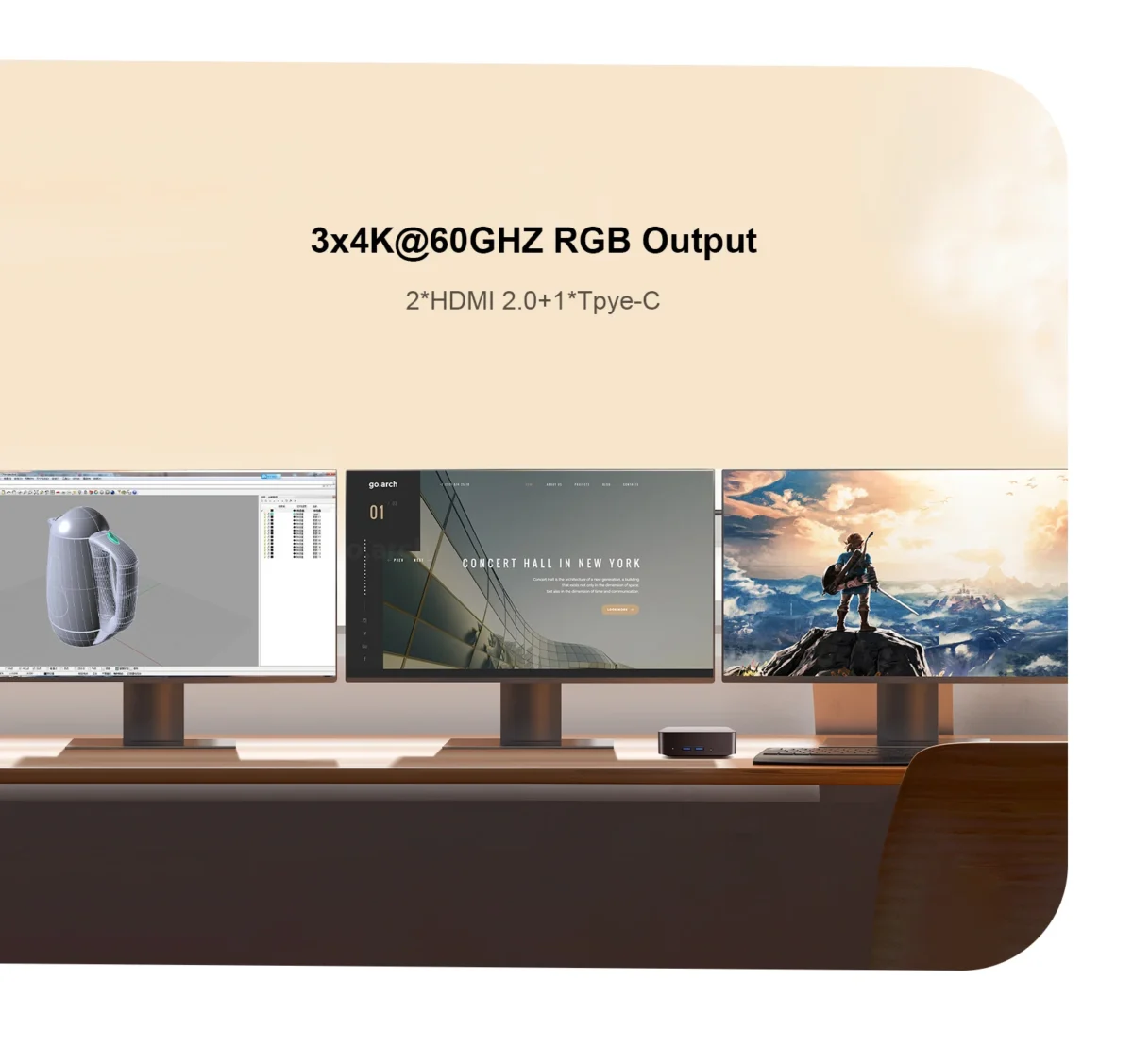 ミニPC Chatreey T9H Intel N150 Chatreey T9H Mini PC Intel N150 - Chatreey