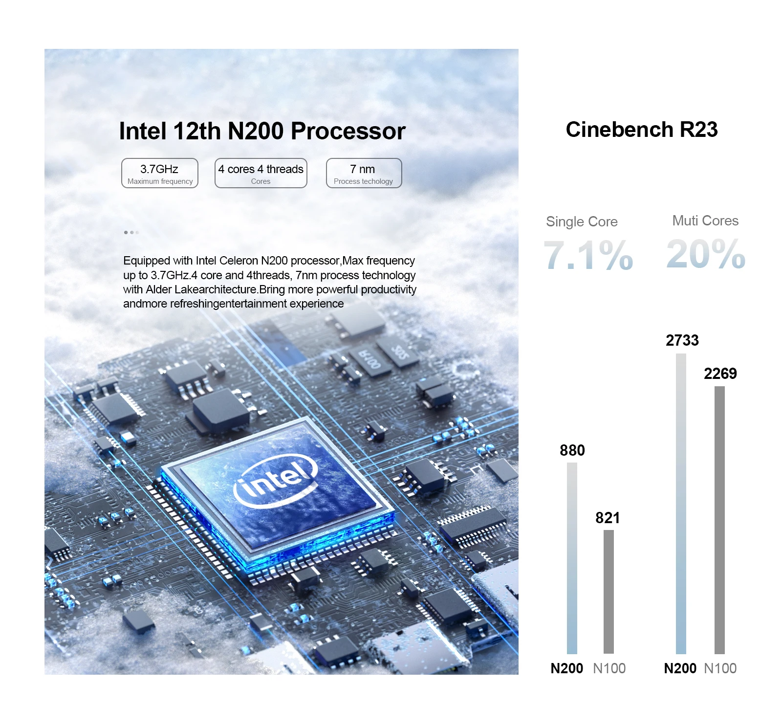 Chatreey T9H Mini PC Intel N200 - Chatreey Chatreey T9H Mini PC Intel N200 - Chatreey